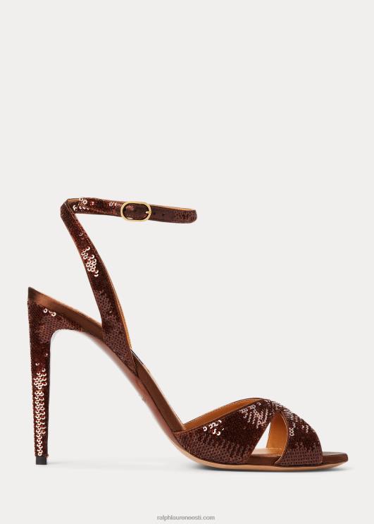 Ralph Lauren naised kandice litritega sandaal PR0V9653 kilpkonn