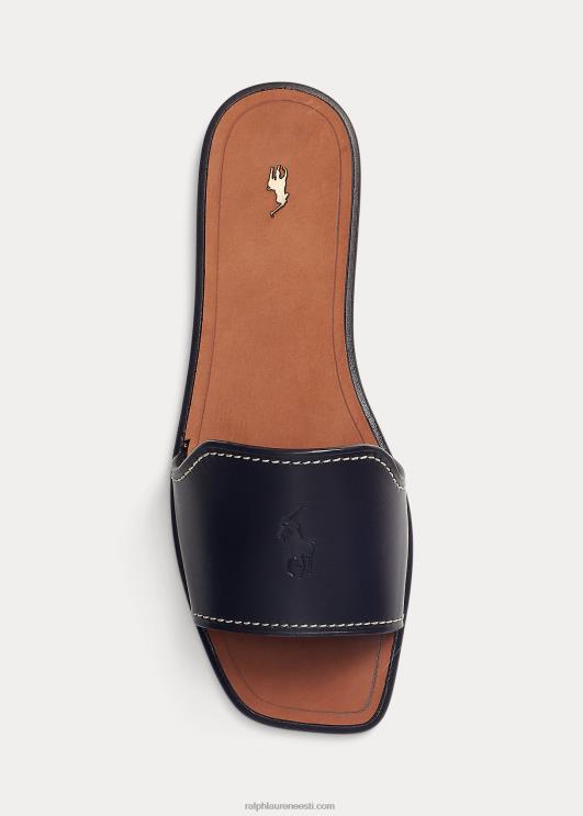 Ralph Lauren naised vachetta nahast liugsandaal PR0V4969 must