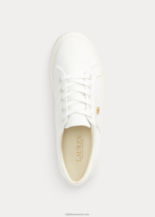 Ralph Lauren naised janson ii canvas tossud PR0V5085 valge
