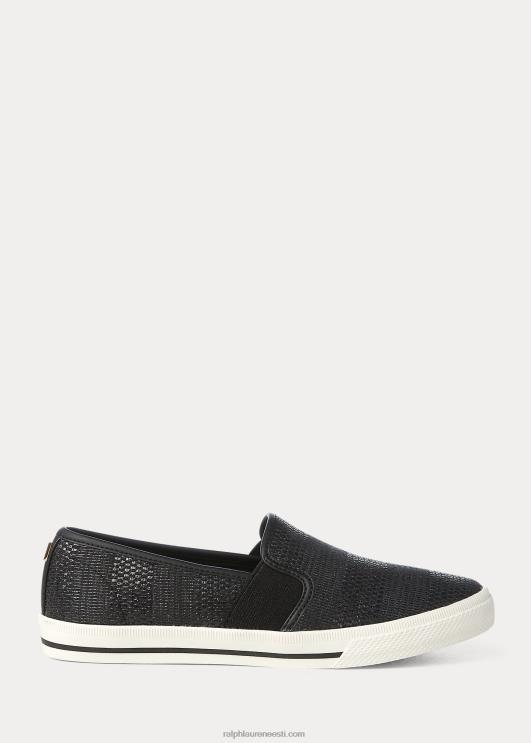 Ralph Lauren naised jinny kootud slip-on tossud PR0V5082 must
