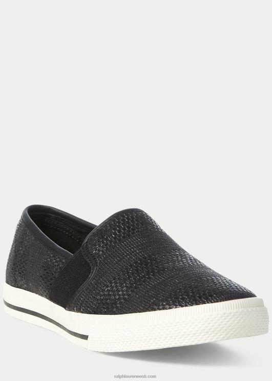Ralph Lauren naised jinny kootud slip-on tossud PR0V5082 must