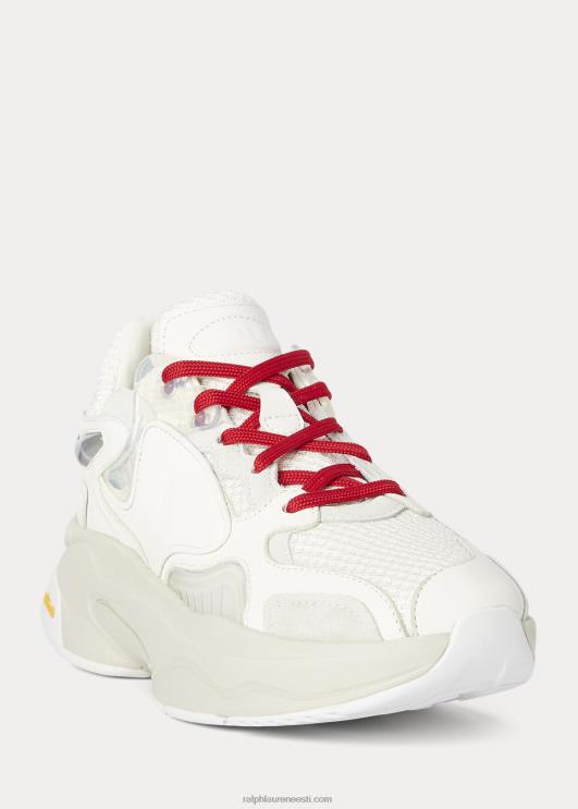 Ralph Lauren naised logotehnilised tossud PR0V9624 valge/krohv/hõbedane