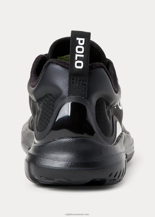 Ralph Lauren naised polo sport tech võidusõidu tossud PR0V5115 must valge