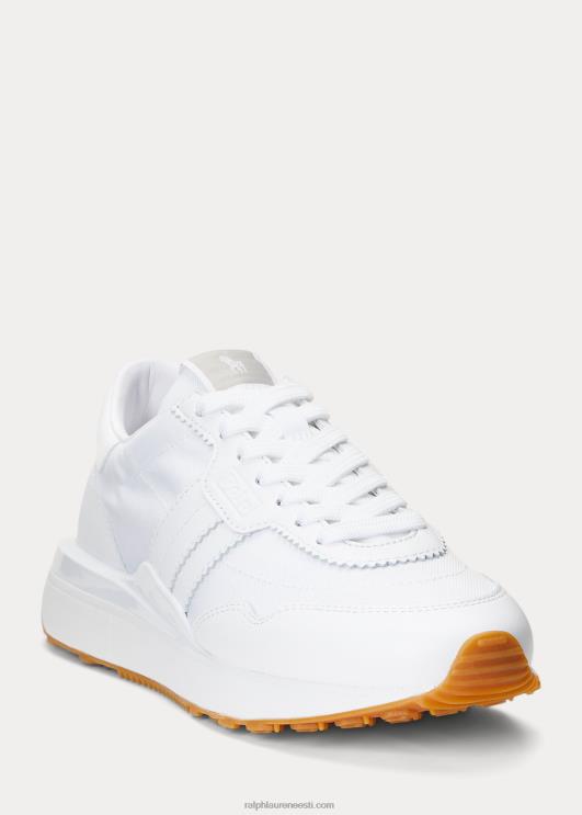 Ralph Lauren naised rong 89 nahast & oxfordi tossud PR0V9617 valge