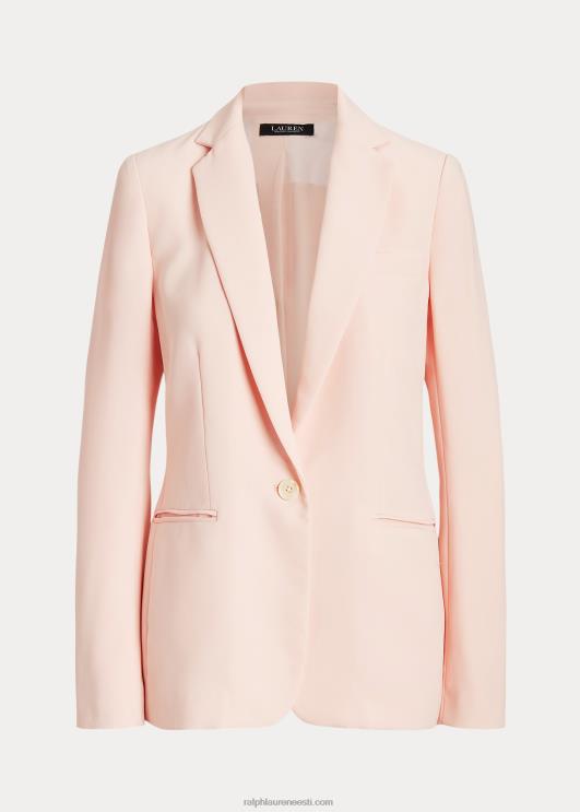 Ralph Lauren naised Georgette bleiser PR0V3952 kahvaturoosa