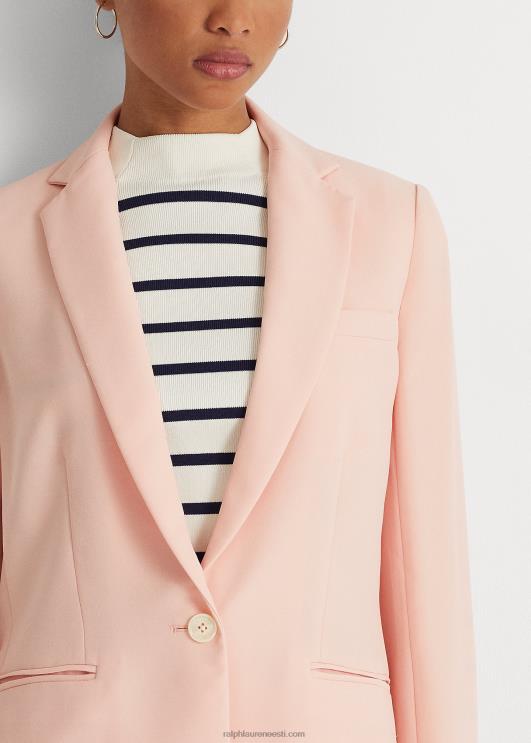 Ralph Lauren naised Georgette bleiser PR0V4820 kahvaturoosa