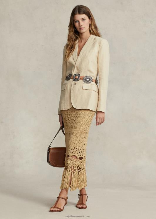 Ralph Lauren naised linane bleiser PR0V2957 põhiliiv