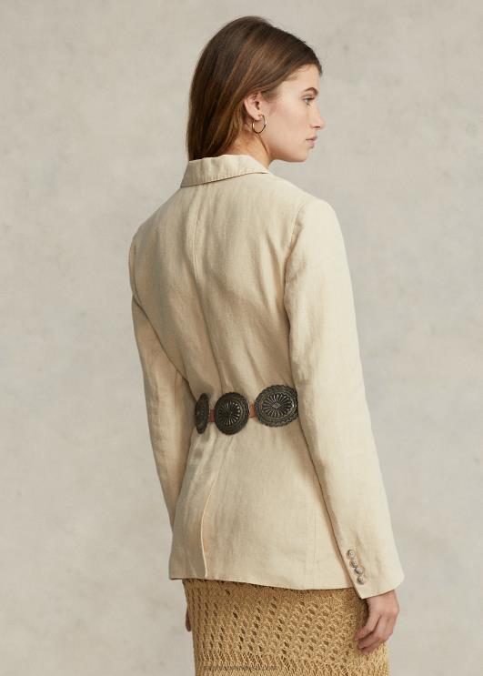 Ralph Lauren naised linane bleiser PR0V2957 põhiliiv