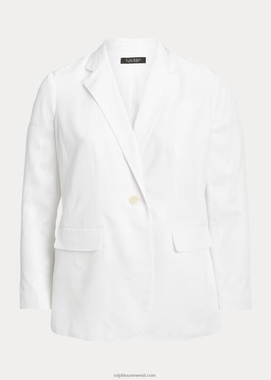 Ralph Lauren naised linasest toimsest bleiser PR0V4545 valge