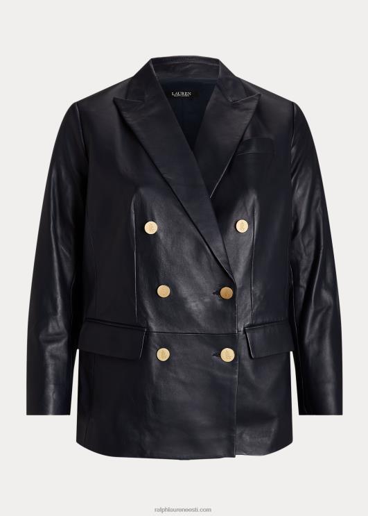 Ralph Lauren naised nappa nahast bleiser PR0V4799 merevägi