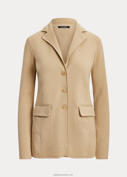 Ralph Lauren naised puuvillasegu bleiser PR0V4171 kasepruun