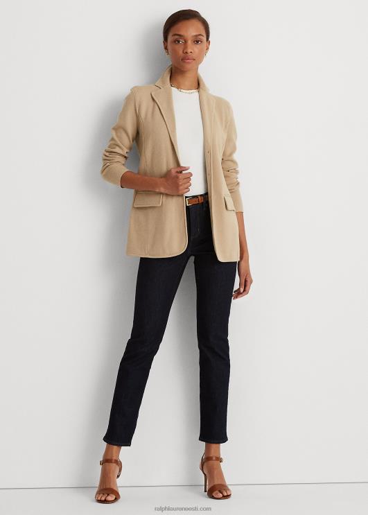 Ralph Lauren naised puuvillasegu bleiser PR0V4171 kasepruun