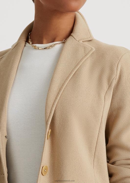 Ralph Lauren naised puuvillasegu bleiser PR0V4171 kasepruun