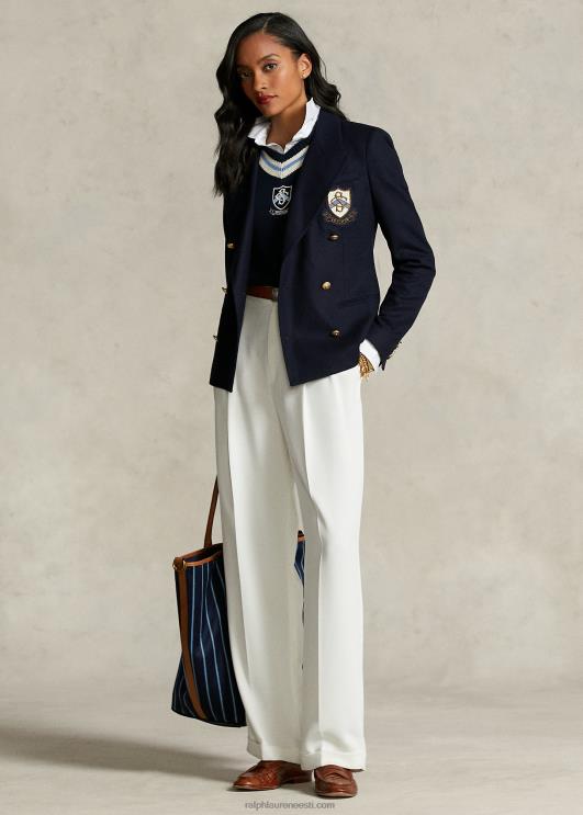 Ralph Lauren naised spelmani kollektsiooni harilik bleiser PR0V3319 lennuväe merevägi