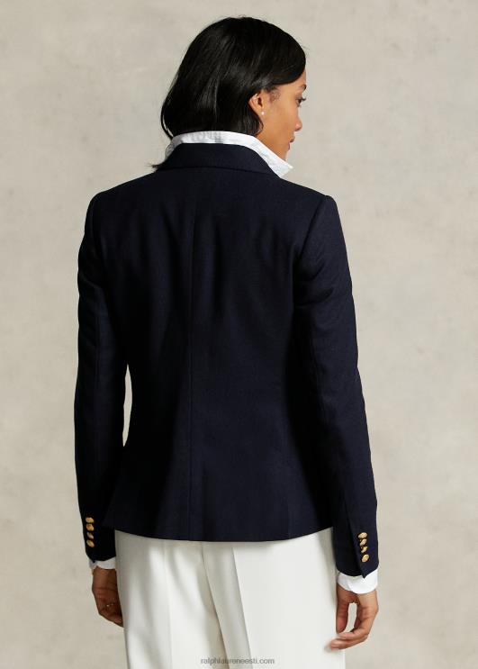 Ralph Lauren naised spelmani kollektsiooni harilik bleiser PR0V3319 lennuväe merevägi