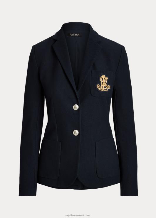 Ralph Lauren naised väärismetallikangidega žakaarbleiser PR0V3777 merevägi