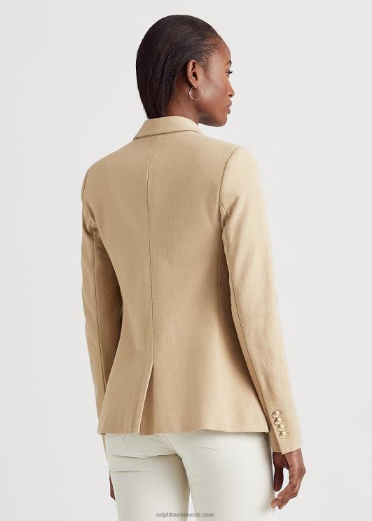 Ralph Lauren naised väärismetallikangidega žakaarbleiser PR0V4295 kasepruun