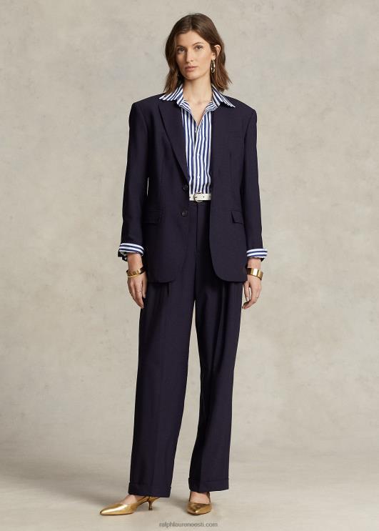 Ralph Lauren naised veniv villaseguga bleiser PR0V9170 merevägi