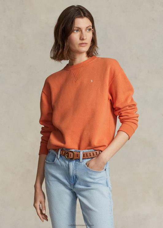 Ralph Lauren naised fliisist kaelusega pullover PR0V9097 päikeseloojangu taevas
