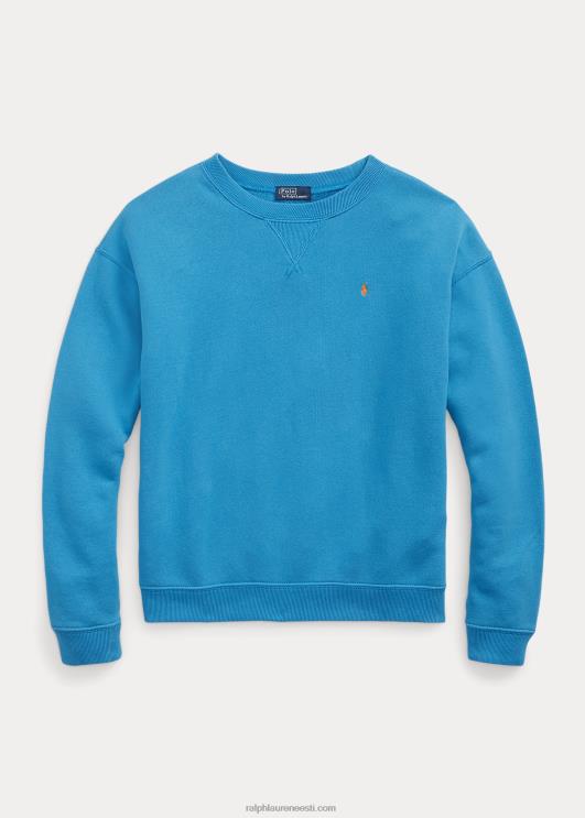 Ralph Lauren naised fliisist kaelusega pullover PR0V9098 liustiku türkiissinine