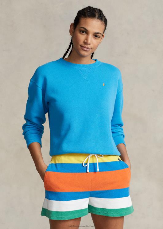 Ralph Lauren naised fliisist kaelusega pullover PR0V9098 liustiku türkiissinine