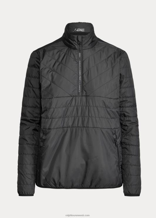 Ralph Lauren naised hübriidne veerandtõmblukuga pullover PR0V3767 must