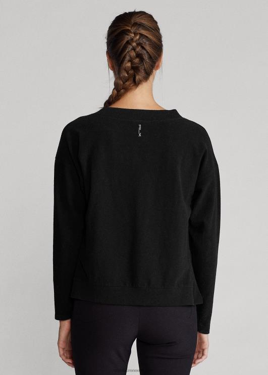 Ralph Lauren naised jersey v-kaelusega pullover PR0V3770 must