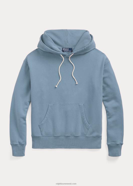 Ralph Lauren naised orgaanilisest puuvillast fliisist kapuuts PR0V3188 indigo