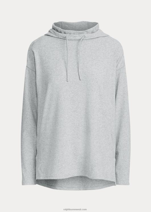 Ralph Lauren naised performance jersey kapuuts PR0V3768 helehall kanarbik