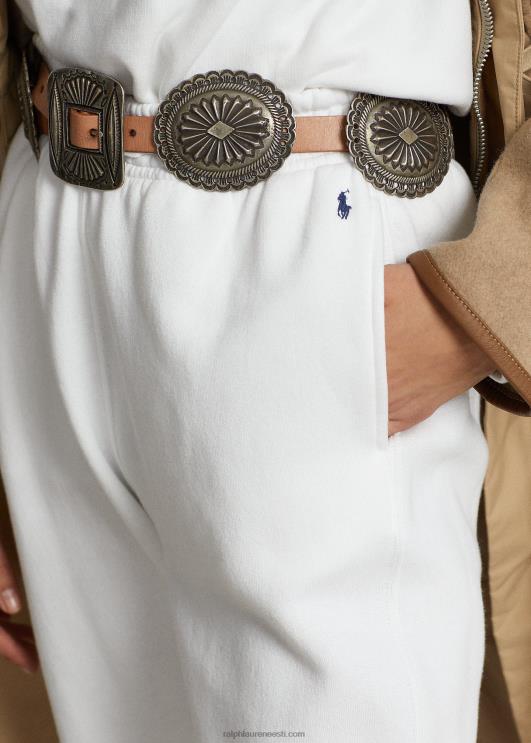 Ralph Lauren naised fliisist sportlikud püksid PR0V9102 valge