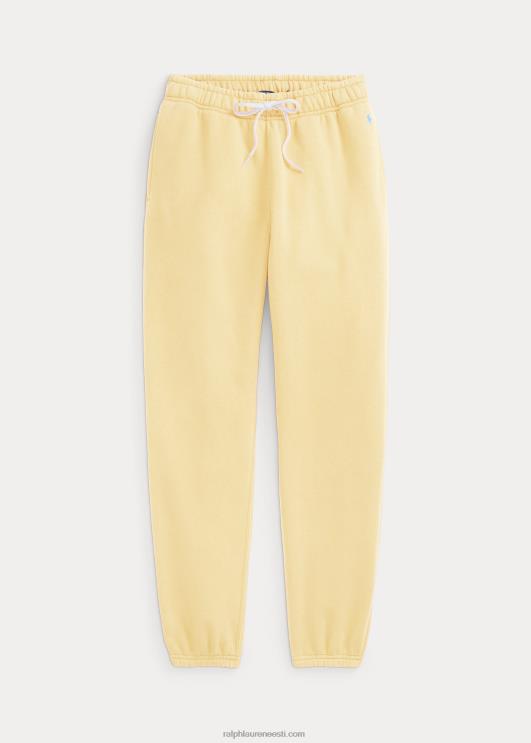 Ralph Lauren naised fliisist sportlikud püksid PR0V9106 t linnukollane