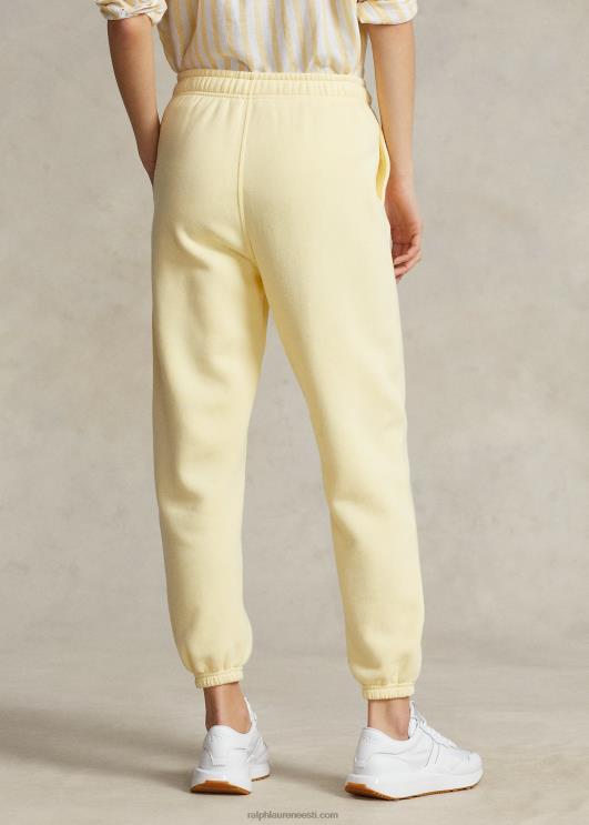 Ralph Lauren naised fliisist sportlikud püksid PR0V9106 t linnukollane