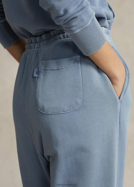 Ralph Lauren naised orgaanilisest puuvillast fliisist jogger PR0V9194 indigo