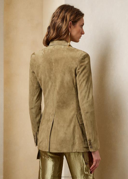 Ralph Lauren naised Prestoni lamba-seemisnahast jope PR0V9279 samblikroheline