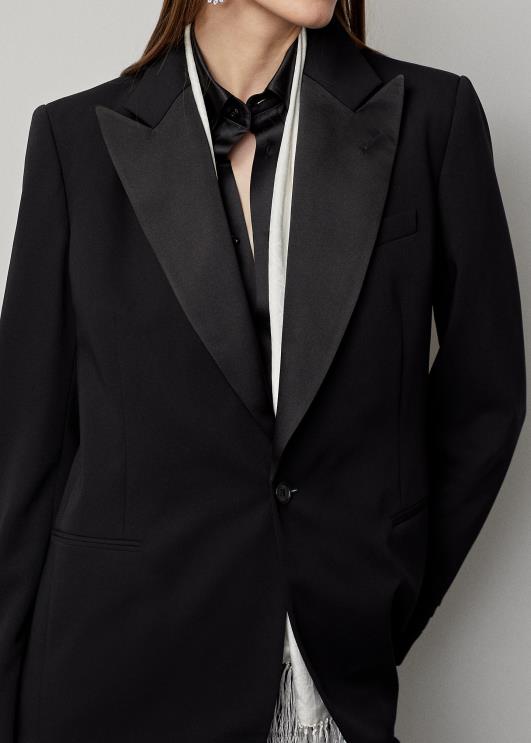 Ralph Lauren naised Truett villane gabardiin smoking jope PR0V9331 must