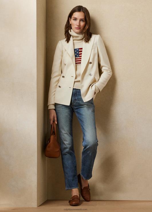 Ralph Lauren naised camden kašmiirjope PR0V3456 lux kreem