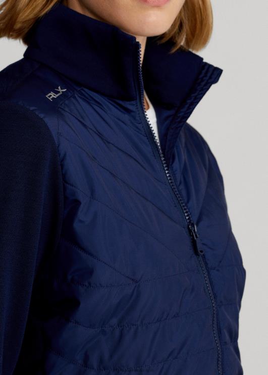 Ralph Lauren naised hübriid täistõmblukuga jope PR0V3753 rafineeritud merevägi