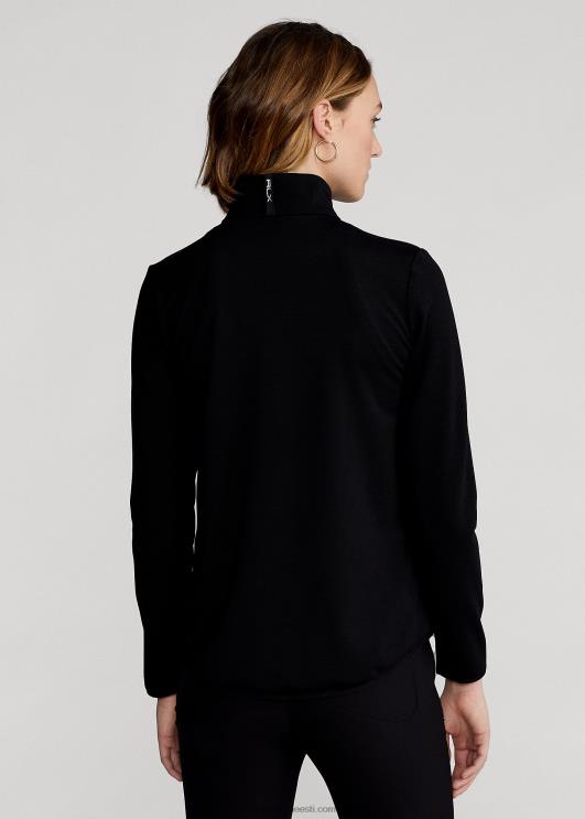 Ralph Lauren naised hübriid täistõmblukuga jope PR0V3754 must