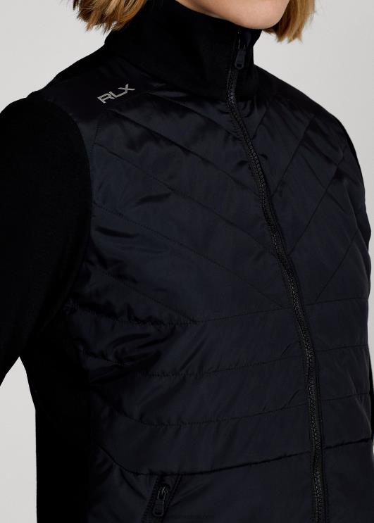 Ralph Lauren naised hübriid täistõmblukuga jope PR0V3754 must