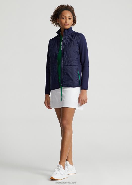 Ralph Lauren naised hübriid täistõmblukuga jope PR0V9408 rafineeritud mere-/kruiisiroheline