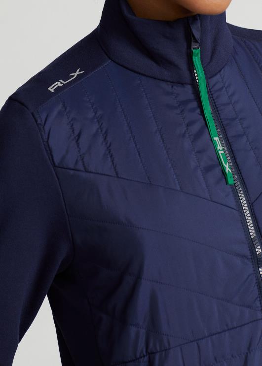 Ralph Lauren naised hübriid täistõmblukuga jope PR0V9408 rafineeritud mere-/kruiisiroheline