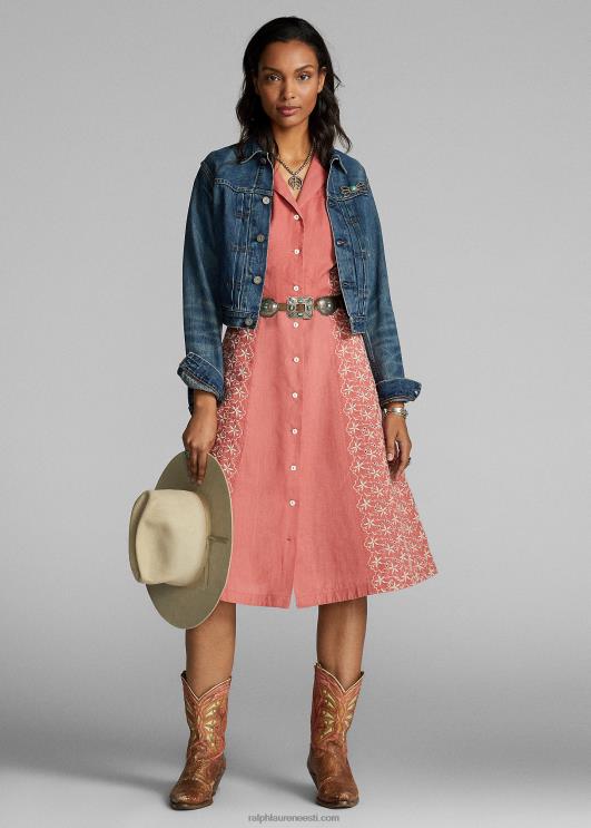 Ralph Lauren naised kärbitud teksajakk PR0V3680 kenney pesu