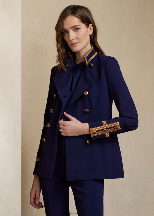 Ralph Lauren naised kaherealine villane kreppjope PR0V9330 luksuslik merevägi