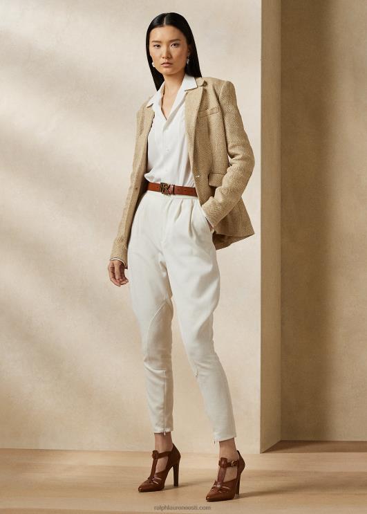 Ralph Lauren naised kayli kalasabast tviidjakk PR0V3538 kaamel/tan