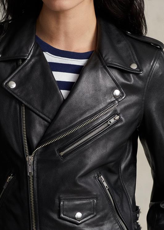 Ralph Lauren naised lambanahast motojope PR0V2889 must