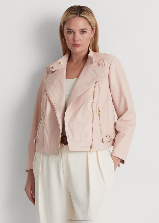 Ralph Lauren naised lambanahast motojope PR0V4602 heleroosa