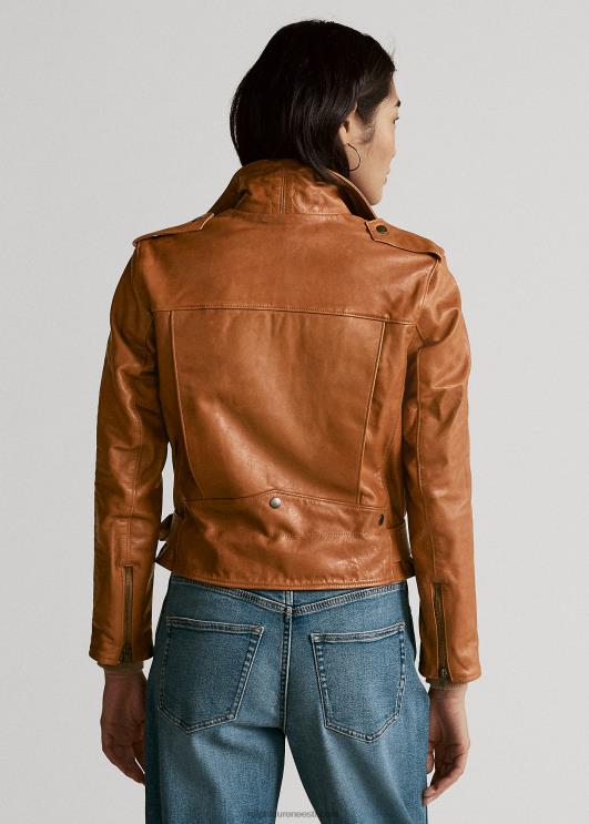 Ralph Lauren naised lambanahast motojope PR0V9260 kaneeli