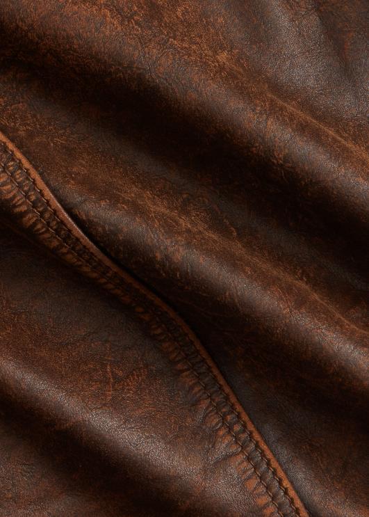 Ralph Lauren naised liibuv nahktagi PR0V3650 pruun