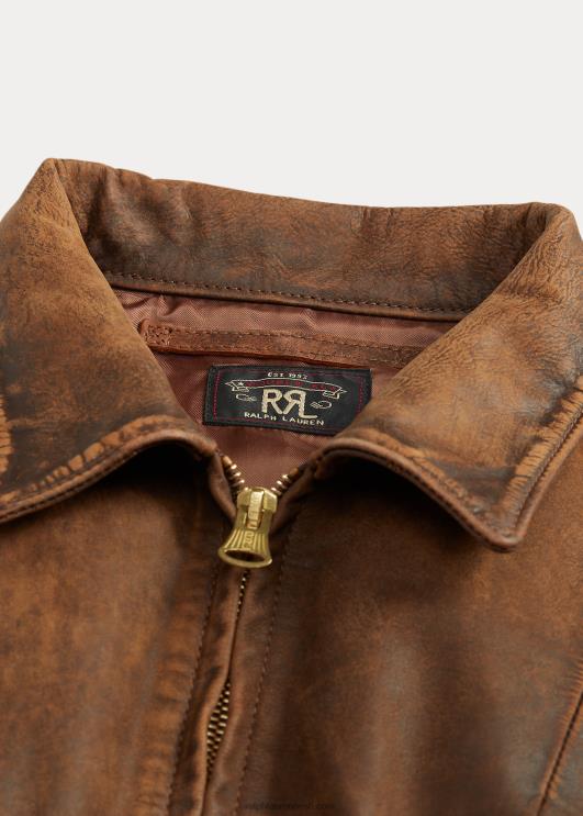 Ralph Lauren naised liibuv nahktagi PR0V3650 pruun