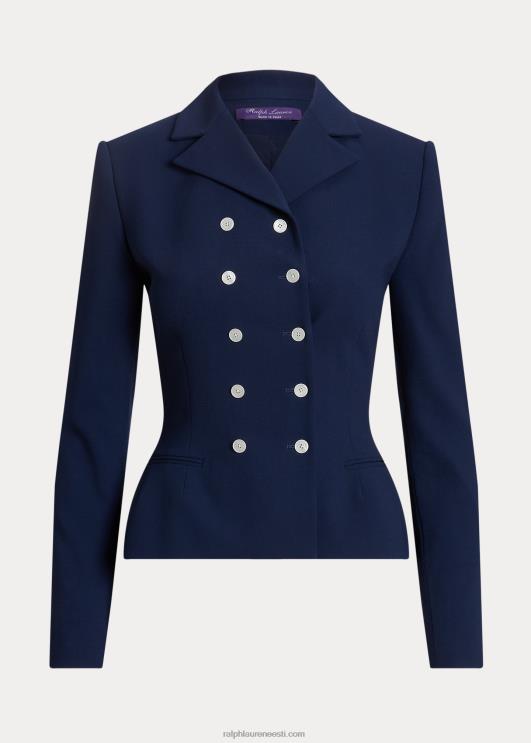 Ralph Lauren naised olwen villane krepp jope PR0V3479 luksuslik merevägi